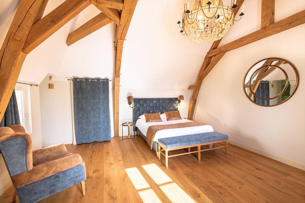 Hotel Haras De La Potardiere Crosmieres Exterior photo