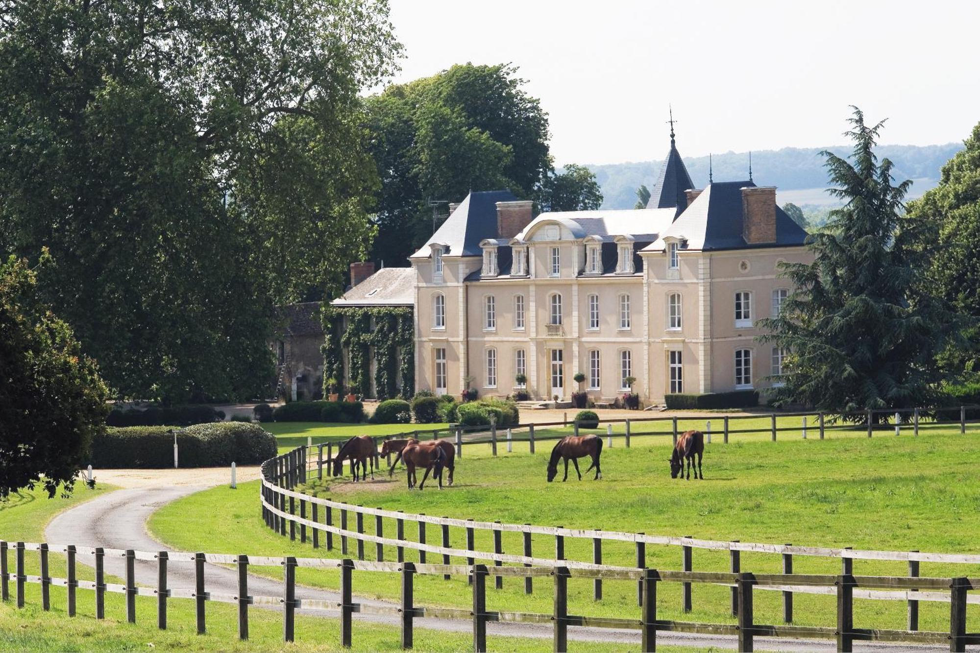 Hotel Haras De La Potardiere Crosmieres Exterior photo
